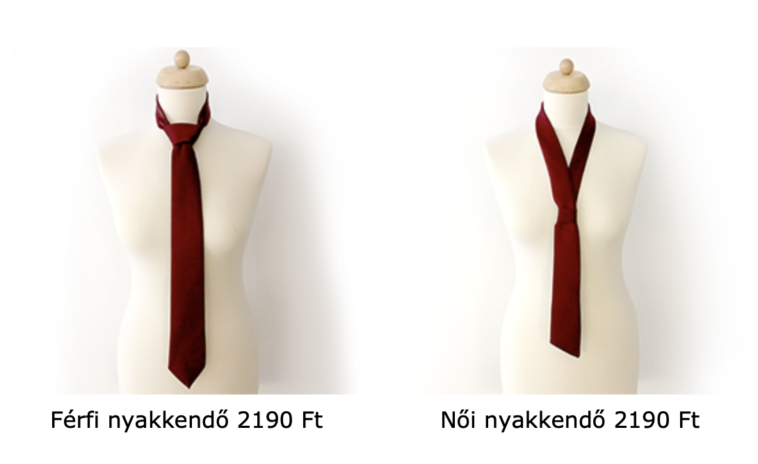 selyemszatén nyakkendő/női nyakkendő