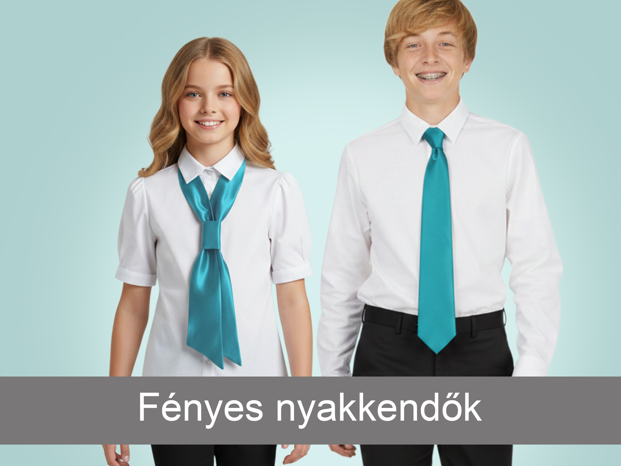 Fényes nyakkendők