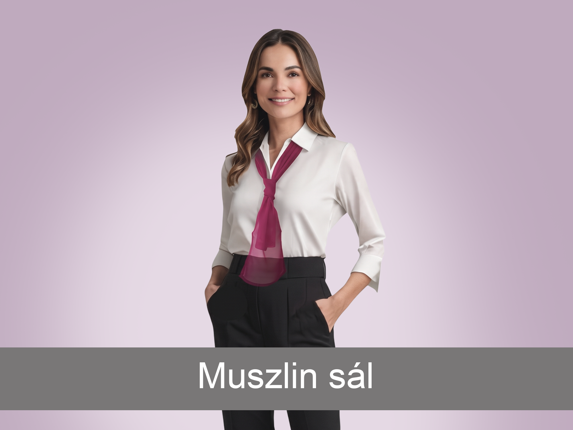 Muszlin sálak