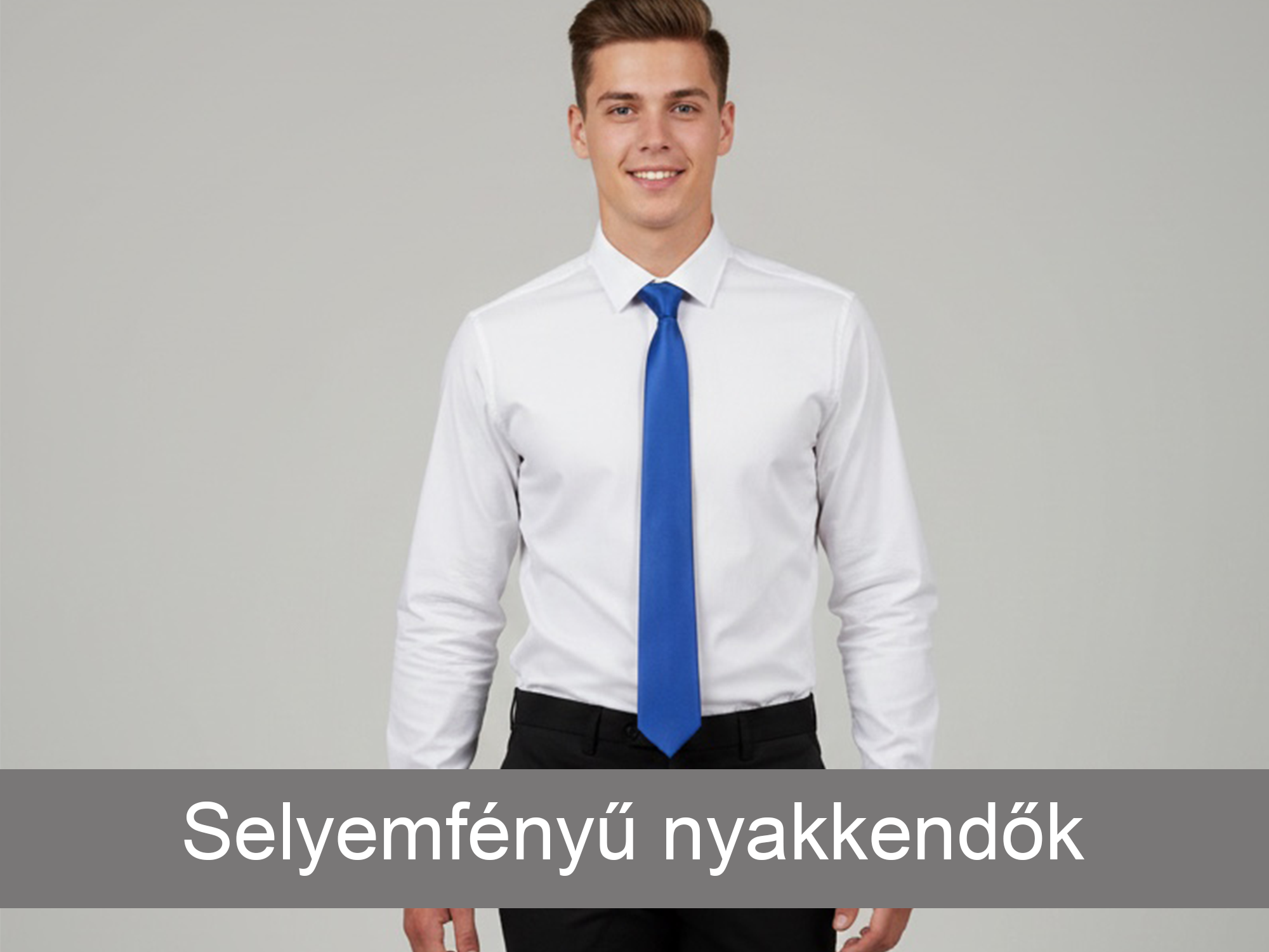 Selyemfényű nyakkendő